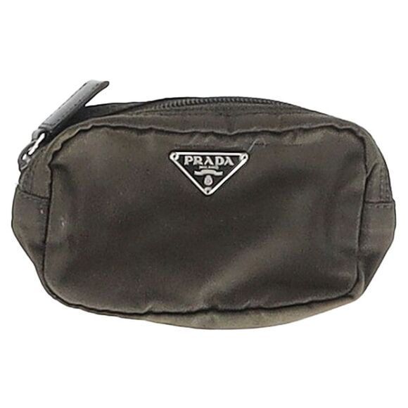 Prada Pouch in Olive Green Nylon